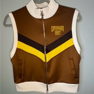 Zara zip-up Vest Copenhagen 1987